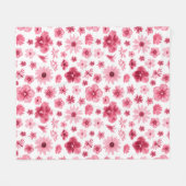 manta flores fleecedecke (Vorderseite (Horizontal))