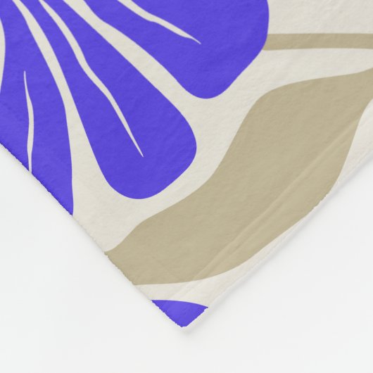 Manta Flower Fleecedecke (Ecke)