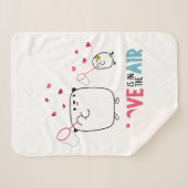 Manta Mostropi│Love is in the air Sherpadecke (Vorderseite (Horizontal))