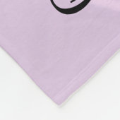 Manta personalizada 'La mujer más bella de mi vida Fleecedecke (Ecke)