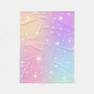 Manta polar Nublado Colores pasteles  Fleecedecke