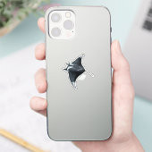 Manta ray aufkleber (Telefon)