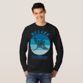 Manta Ray Belize Ocean T-Shirt (Vorne ganz)