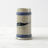 Manta Ray Bierglas (Mittel)