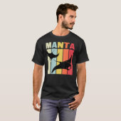 Manta Ray Devil Ray Stingray Diver Sea Creation T-Shirt (Vorne ganz)