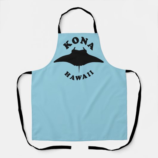 Manta Ray Diving in Kona, Hawaii Schürze (Vorderseite)