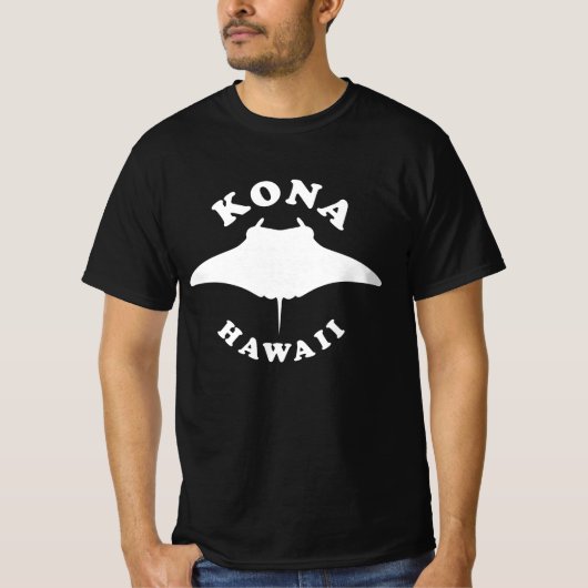 Manta Ray Diving in Kona, Hawaii T-Shirt (Vorderseite)