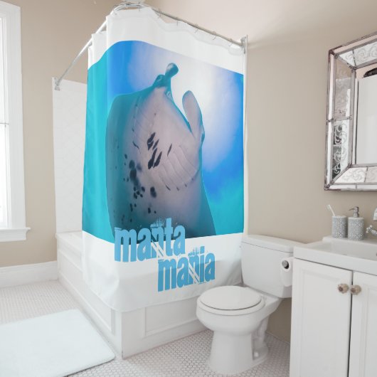 Manta ray duschvorhang (Beispiel)