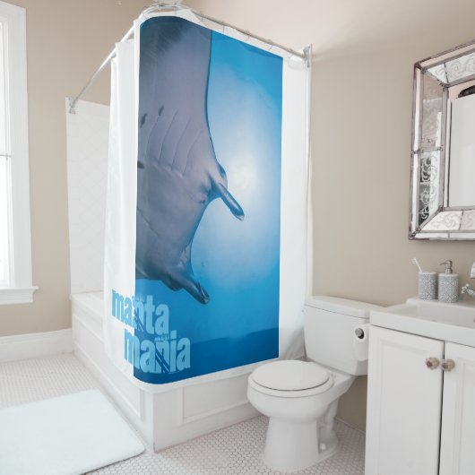 Manta ray duschvorhang (Beispiel)