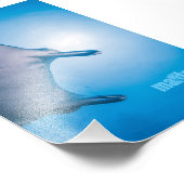 Manta ray fotodruck (Ecke)