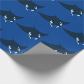 Manta Ray Geschenkpapier (Ecke)