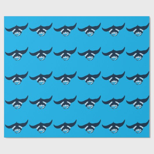 Manta Ray Geschenkpapier (Flach)