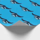 Manta Ray Geschenkpapier (Ecke)