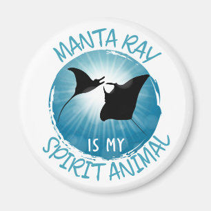 Manta Ray ist mein Geistestier Magnet