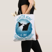 Manta Ray ist mein Geistestier Tasche (Von Nahem)