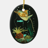 Manta Ray Keramikornament (Vorne)