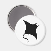 Manta Ray Magnet (Vorderseite/Rückseite)