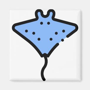 Manta ray magnet