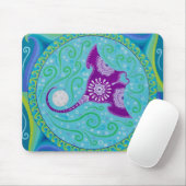 Manta Ray Mandala mousepad von Soozie Wray (Mit Mouse)