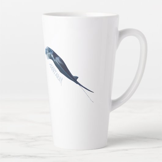 Manta Ray Milchtasse (Rechts)