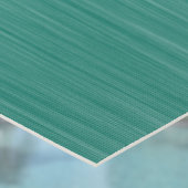 Manta Ray Polynesian Pattern Teal Green Monogram  Yogamatte