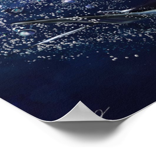 Manta Ray Poster (Ecke)