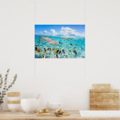 Manta Ray Poster (Küche)