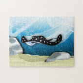 Manta-Ray-Puzzle Puzzle (Horizontal)