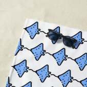 Manta ray strandtuch (Beispiel)