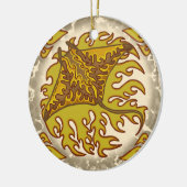 Manta-Ray-Verzierung Keramik Ornament (Links)