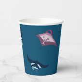 Manta Rays Pappbecher (Links)