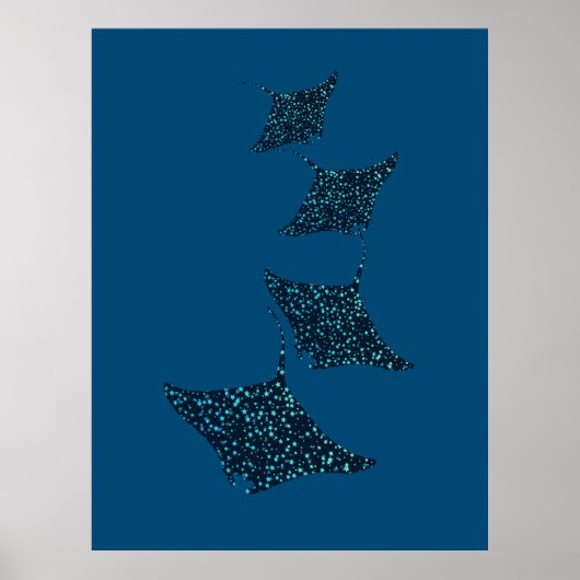 Manta Rays Poster (Vorne)
