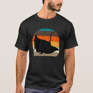 Manta Rochen Retro Vintage Stachelrochen Fisch Oze T-Shirt