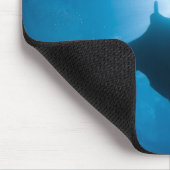 Manta schwimmen unter Wasser Mousepad (Ecke)