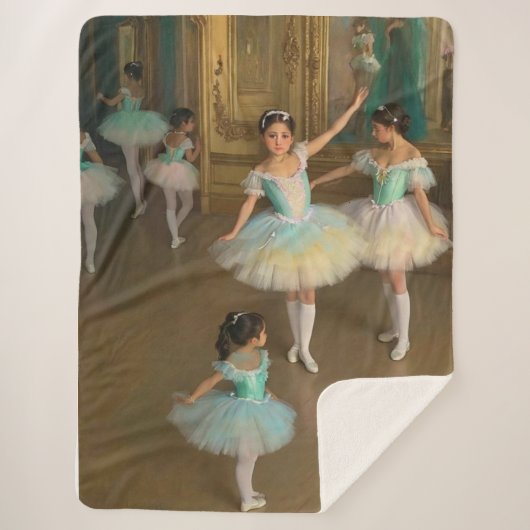 Manta Sherpa Bailarinas esperando el momento de ac Sherpadecke (Vorderseite)