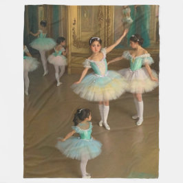 Manta Sherpa Bailarinas esperando para actuar Fleecedecke