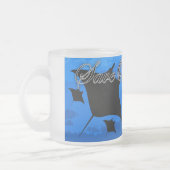 Manta-Strahl - retten Sie unsere Ozeane Mattglastasse (Links)