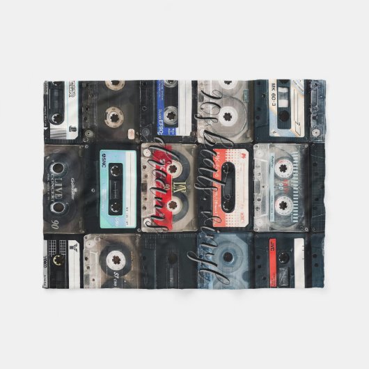 Manta vinilo 90s fleecedecke (Vorderseite (Horizontal))