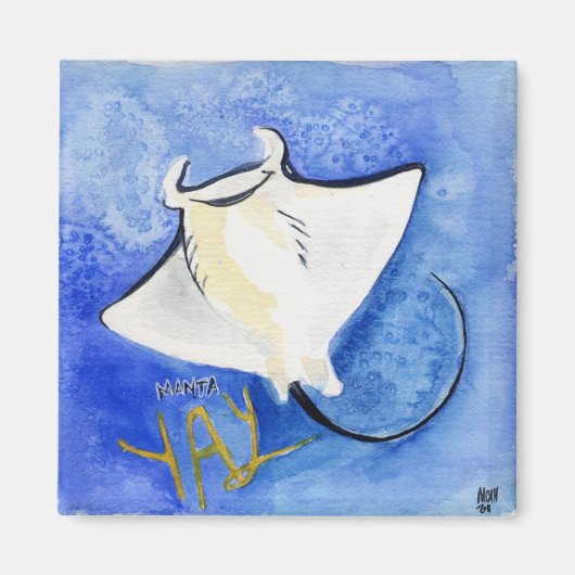 Manta Yay! Magnet (Vorne)