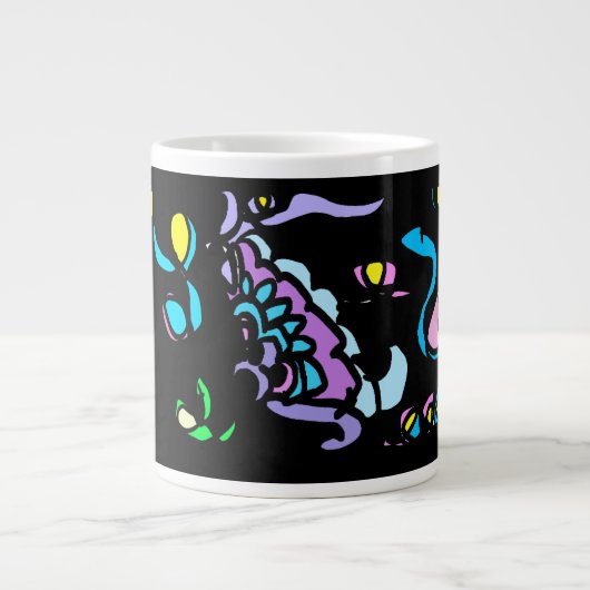 Mantarochen Jumbo-Tasse (Vorderseite)