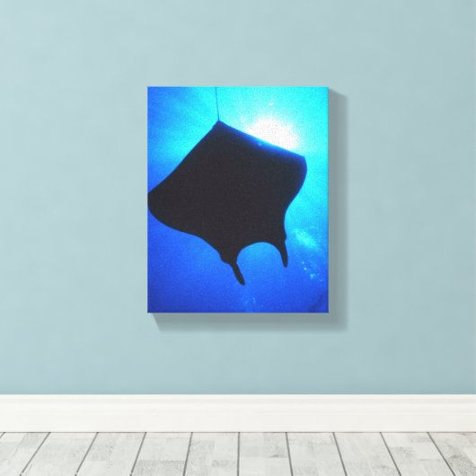 MANTAROCHEN LEINWANDDRUCK (Insitu (Holzboden))