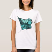 Mantarochen, (Manta birostris) T-Shirt (Vorderseite)