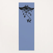 Mantarochen mit Haifischen Yogamatte (Vorderseite)