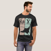 Mantarochen Periodensystems Elemente Stachelrochen T-Shirt (Vorne ganz)