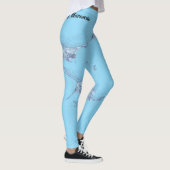 Mantarochen-Silhouette Leggings (Rechts)