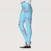 Mantarochen-Silhouette Leggings (Links)