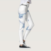 Mantarochen-Silhouette Leggings (Rechts)