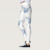 Mantarochen-Silhouette Leggings (Links)