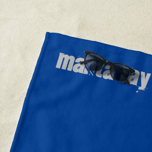 Mantarochen Strandtuch (Beispiel)