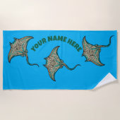 Mantarochen strandtuch (Vorderseite)